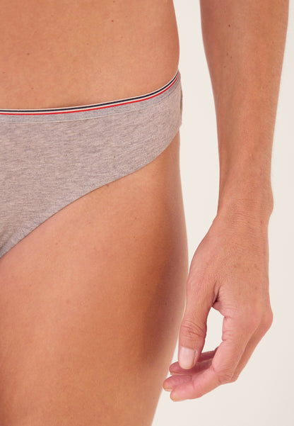 Culotte grise en coton - Lucette Gris Chine
