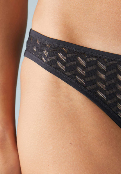 Ensemble lingerie en dentelle - Agathe Zita Noir