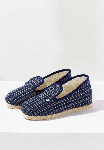 Chaussons d'intérieur en laine - Pantoufles Tomette