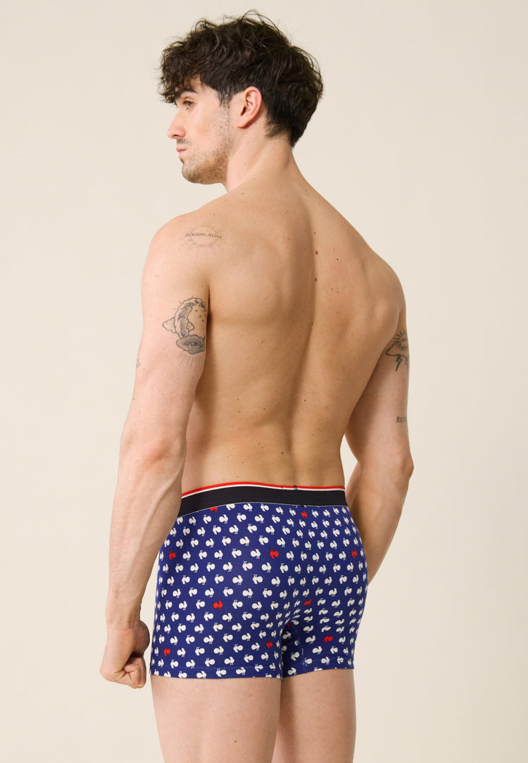Marius Rooster Blue White Red XV of France - Le Slip Français - 5