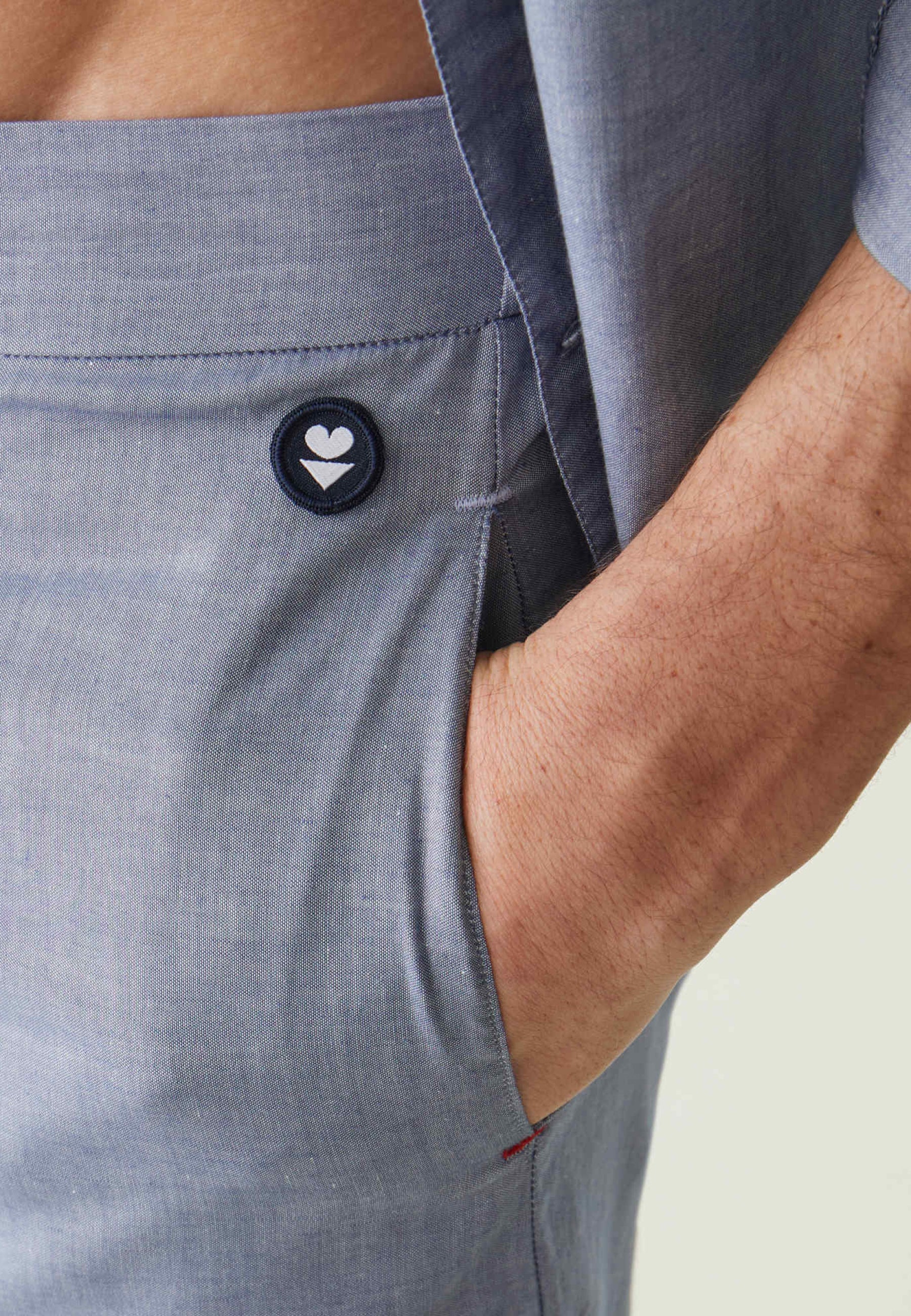 Pantalon de pyjama en chambray - Tim Chambray
