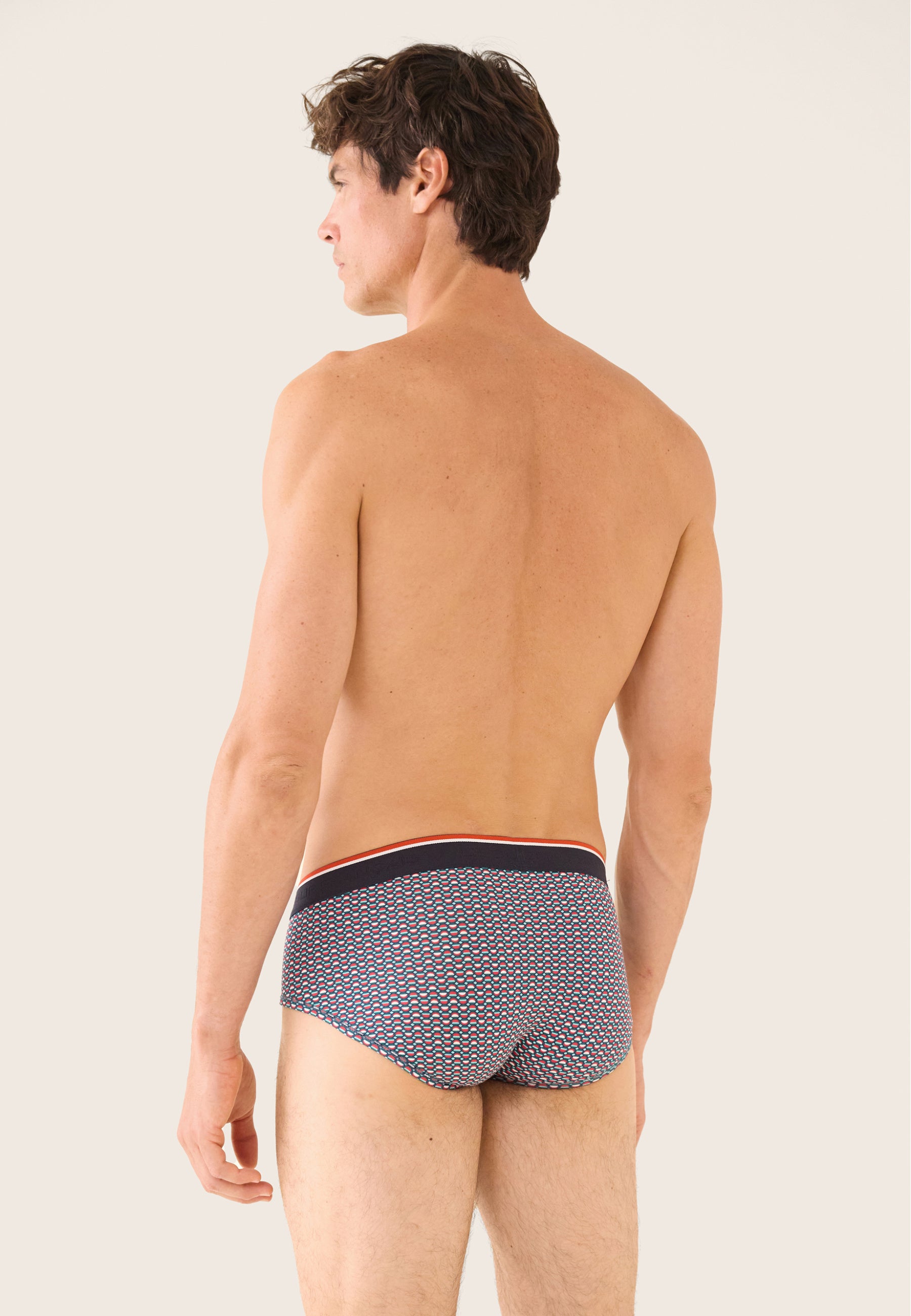 Slip vert à motif cercle en coton - Terrible Cercle Vert D'Eau