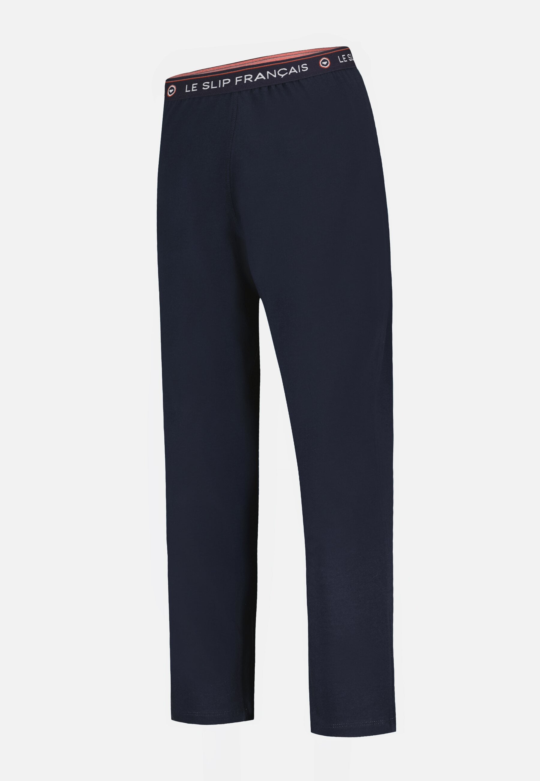 Bas de pyjama long femme bleu marine en coton - Vigoureuse Marine