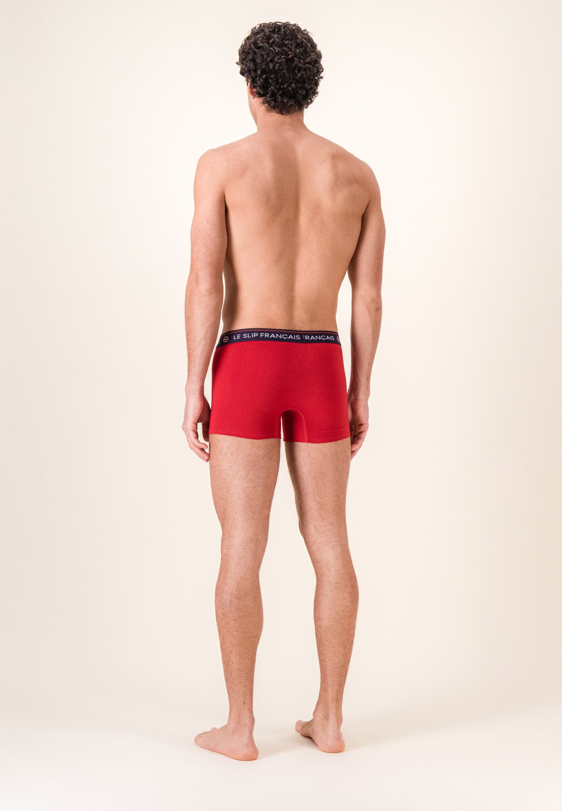 Lot de 3 boxers en coton - Coffret Citoyen Bleu Blanc Rouge