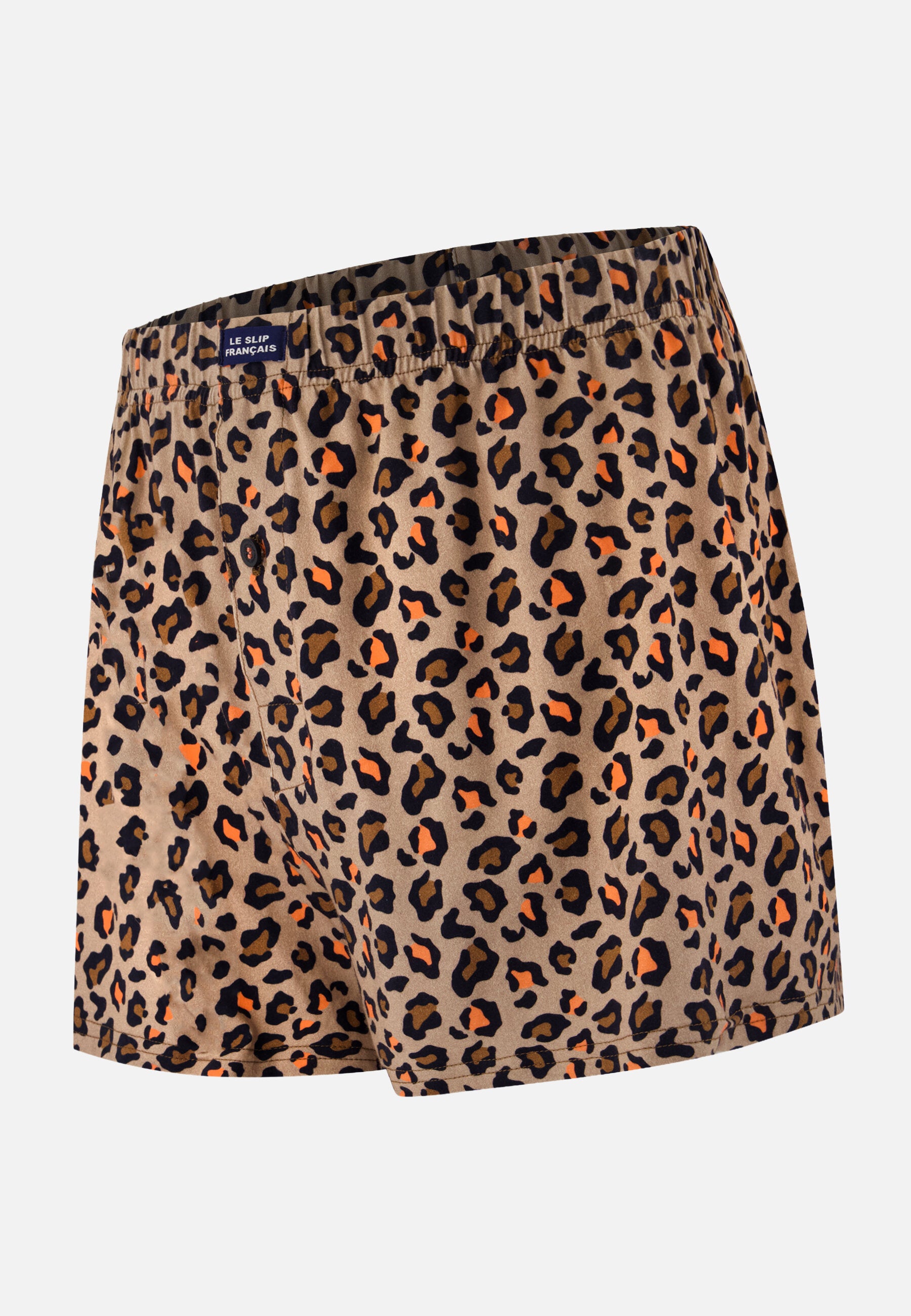 Caleçon à motif léopard en jersey de coton - Fredo Léopard