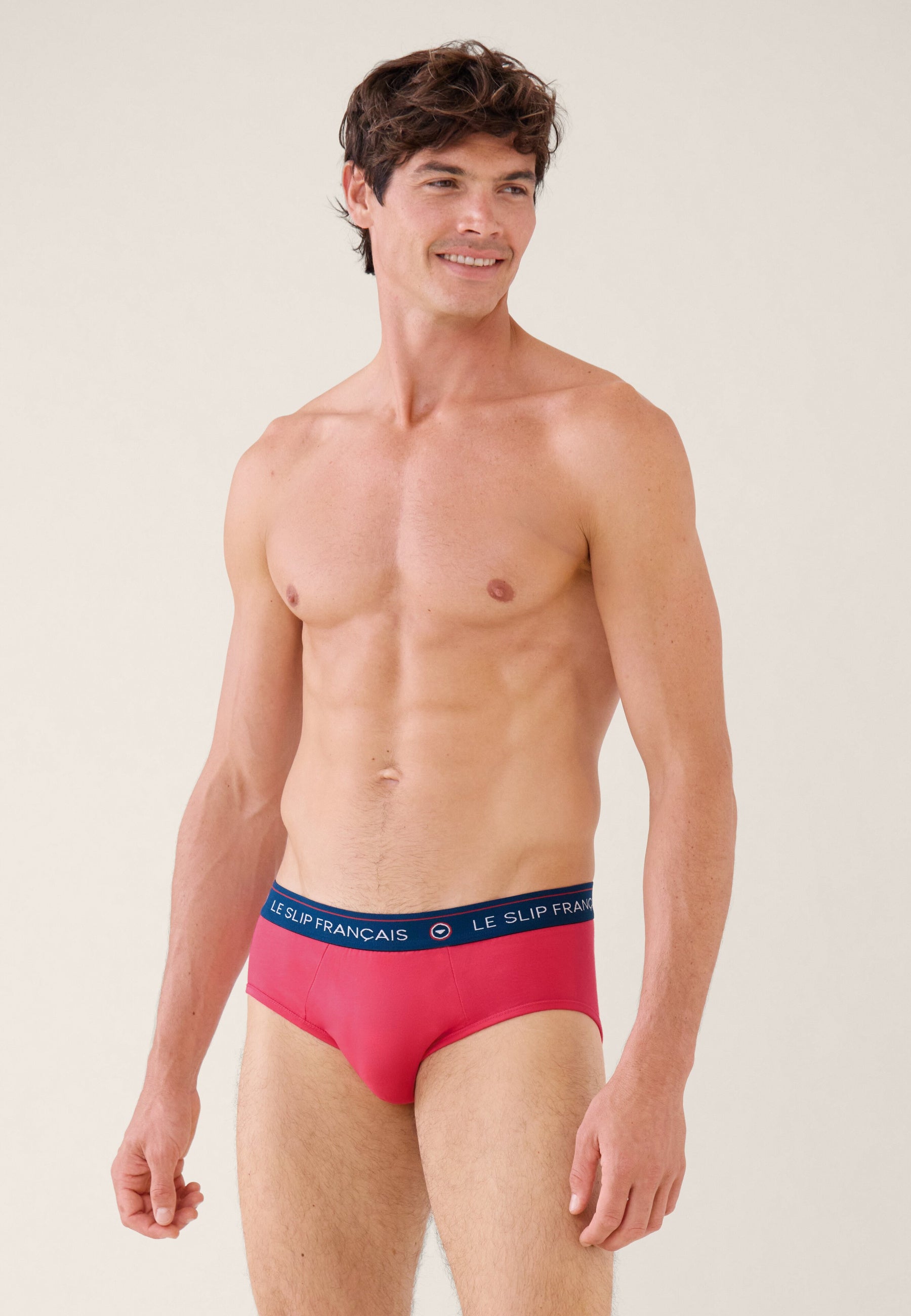 Slip rose en coton - Intrépide Rose Cerise