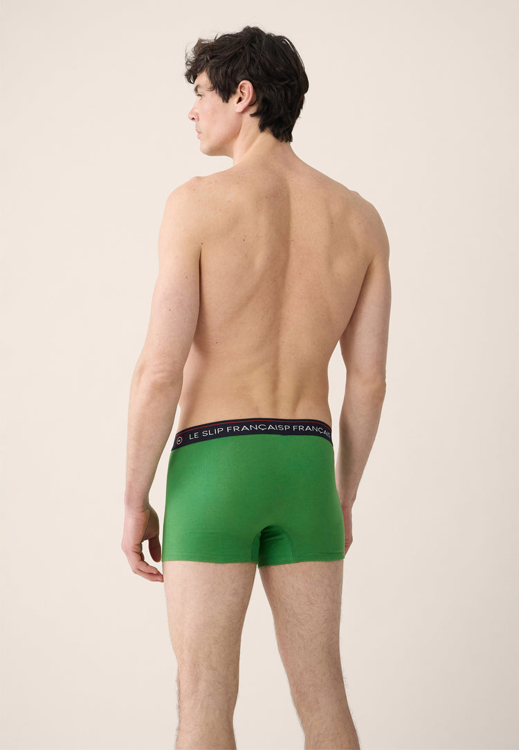 Boxer vert en coton - Redoutable Mint Green - Le Slip Français - 3