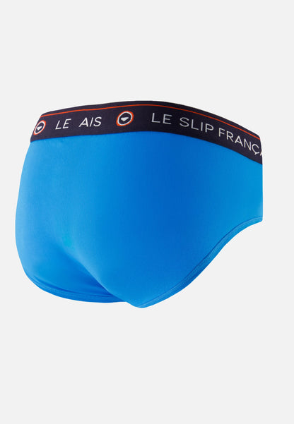 Slip en coton - Intrépide Bleu Fluo