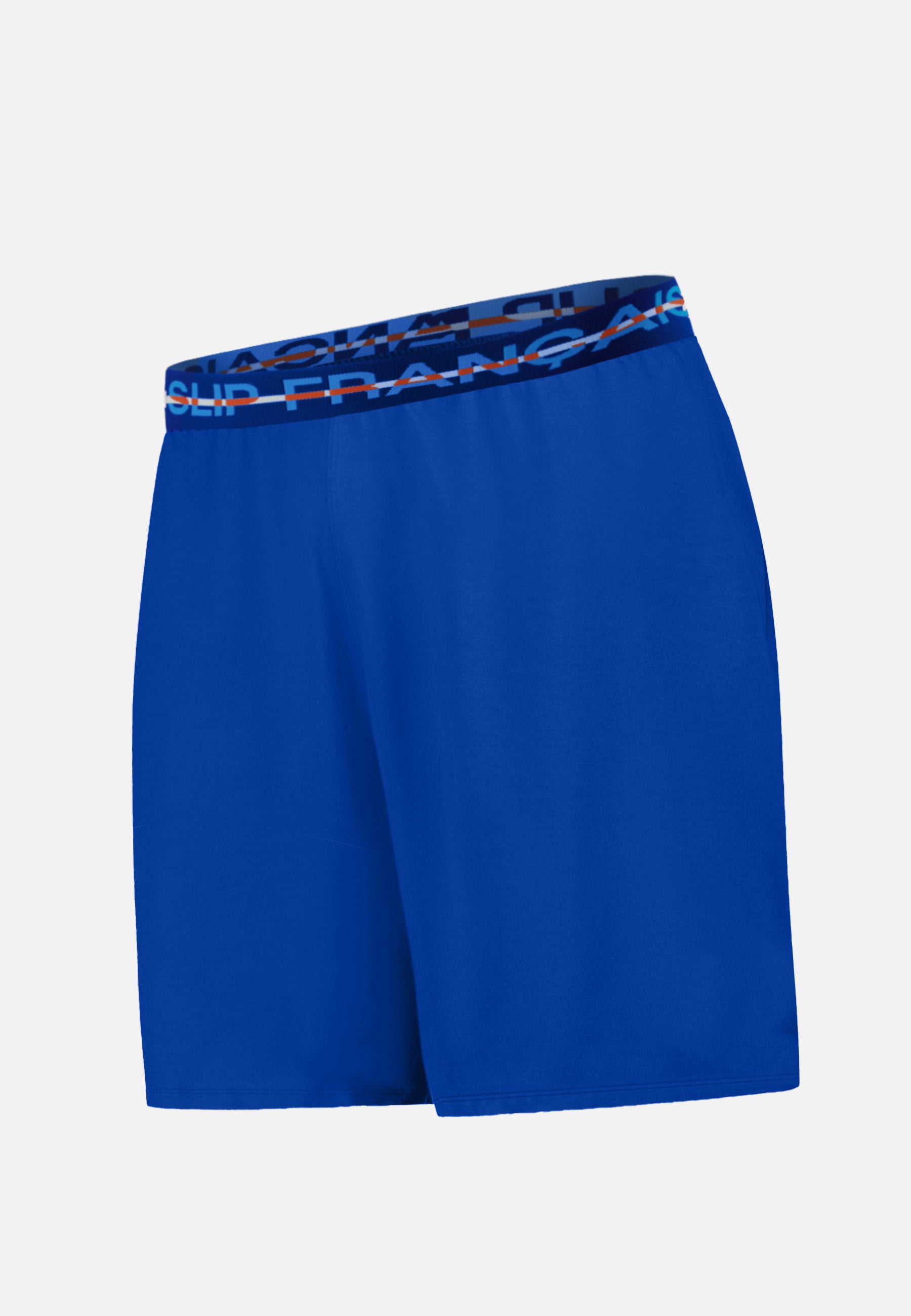 Bas de pyjamas court bleu en coton - Invincible Bleu Nautique