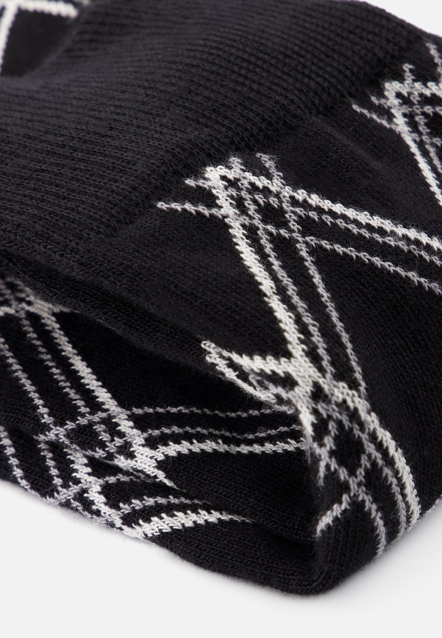 Lot de 3 chaussettes mi-hautes - Chaussettes Tartan Nessy Noir