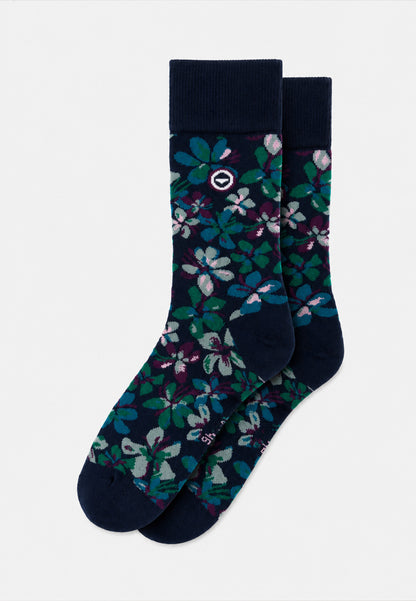 Chaussettes mi-hautes en coton - Lucas Bloom