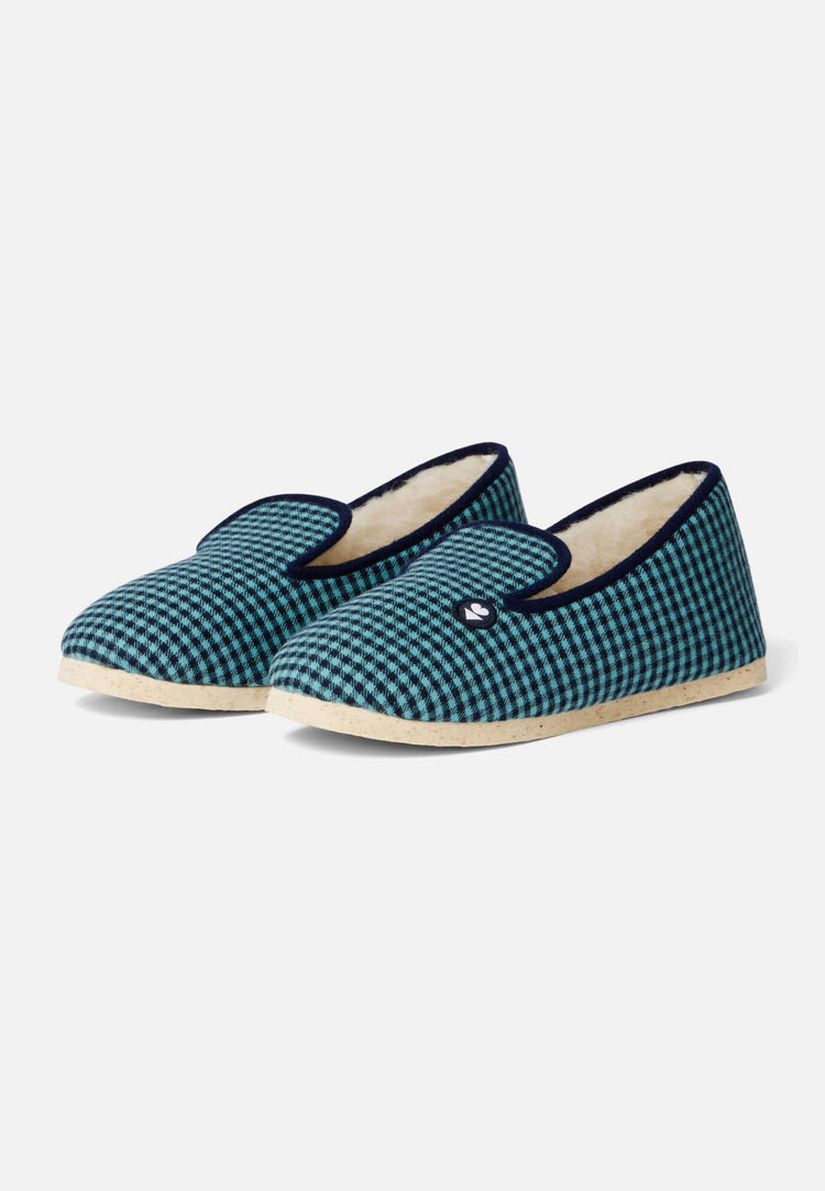 Pantoufles Vichy Minéral - Le Slip Français - 1