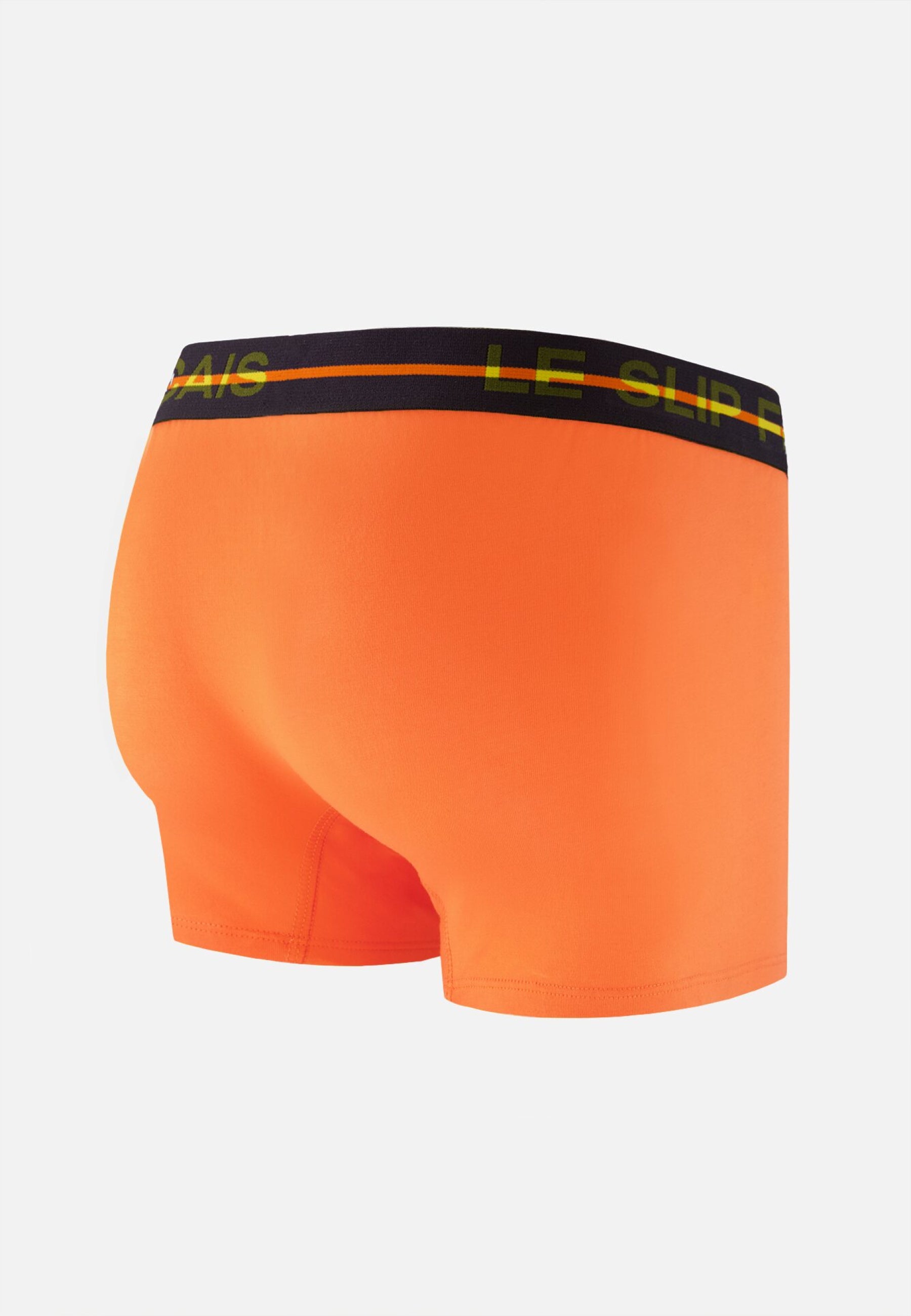 Boxer orange en coton - Redoutable Orange Pur