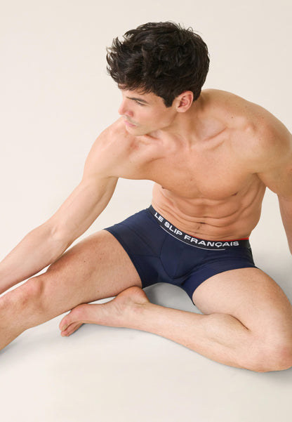 Sports boxer shorts - Guillaume Blue Navy