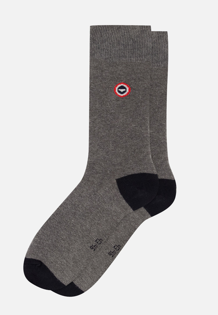 Trio Pack Robust Socks Grey Black - Le Slip Français - 7