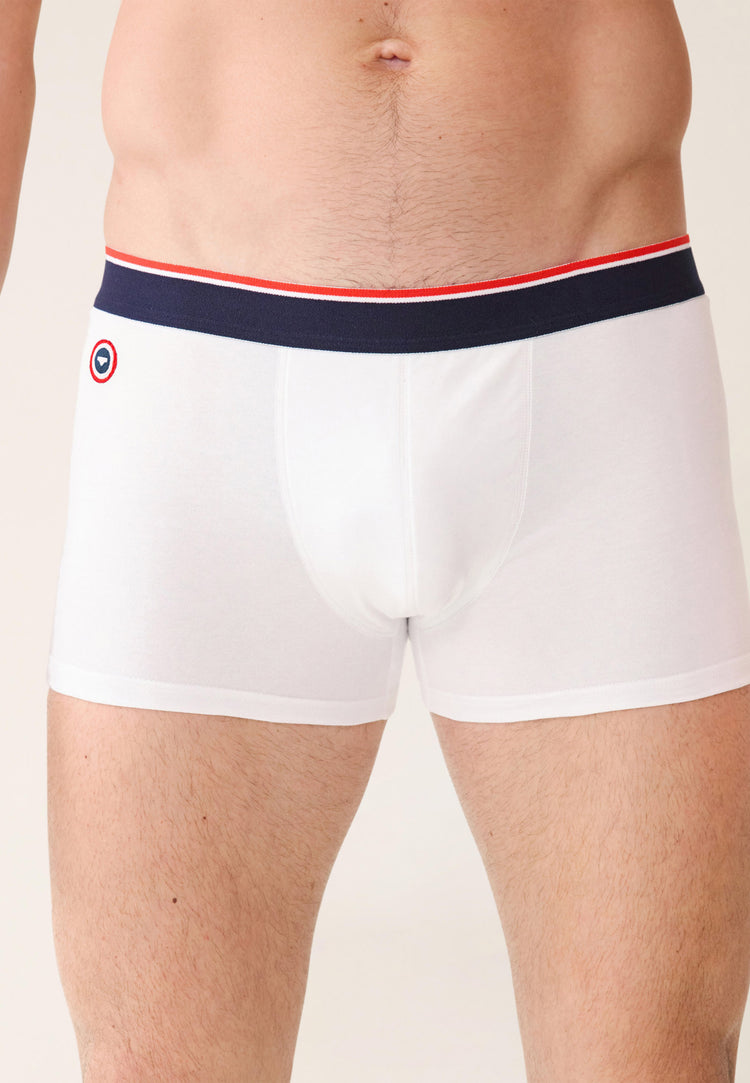 Cinquo Boxers Marius Navy Red White Indigo Navy Heart Pack - Le Slip Français - 8