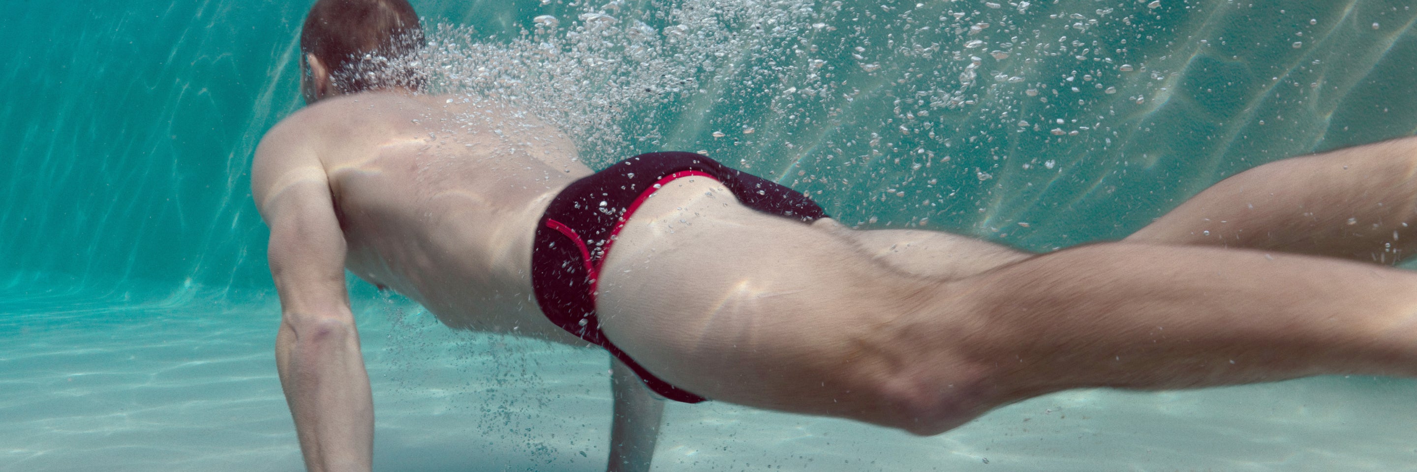 Maillot de natation long 100 Plus – hommes