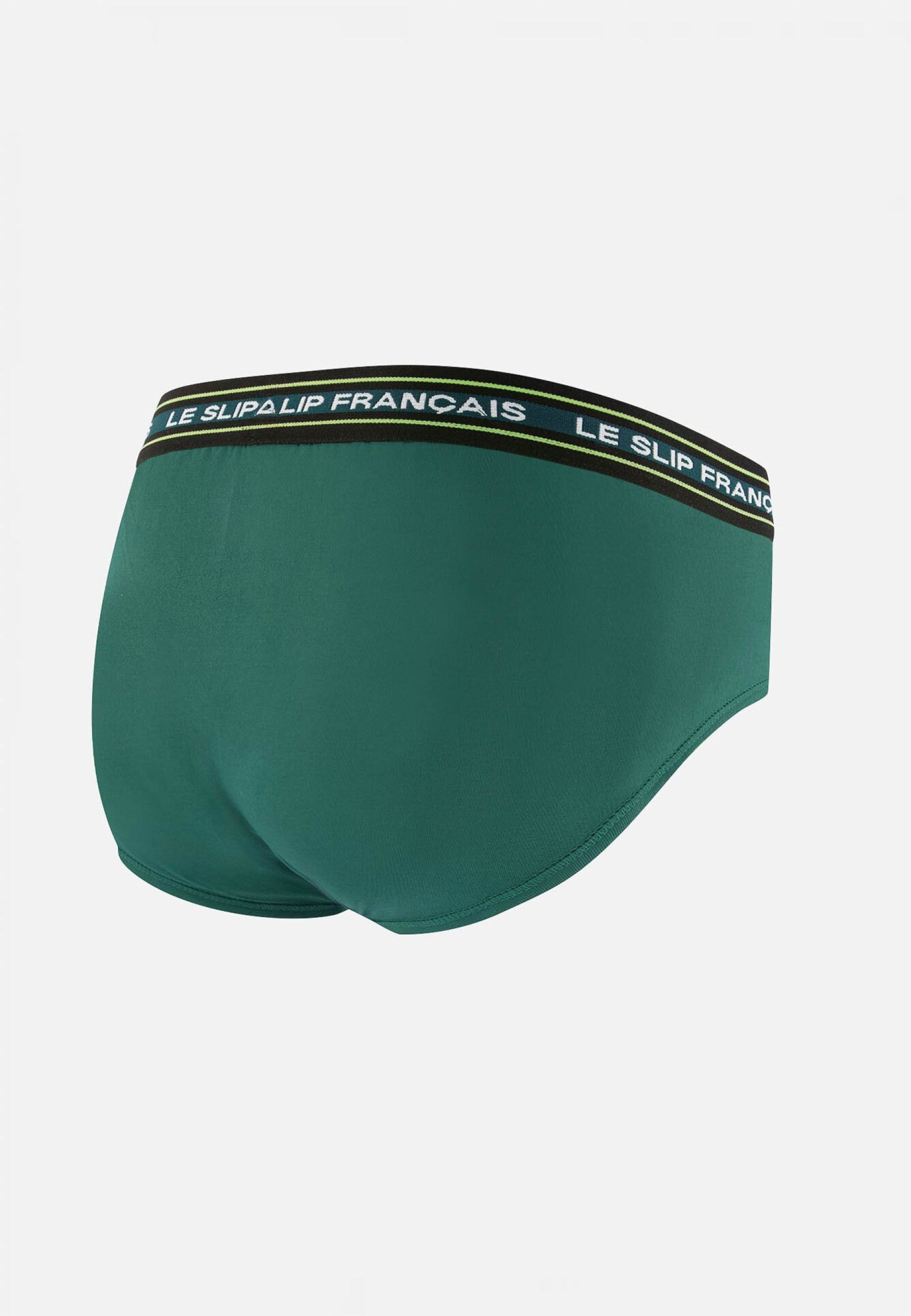 Slip vert en coton - Intrépide Vert Forêt