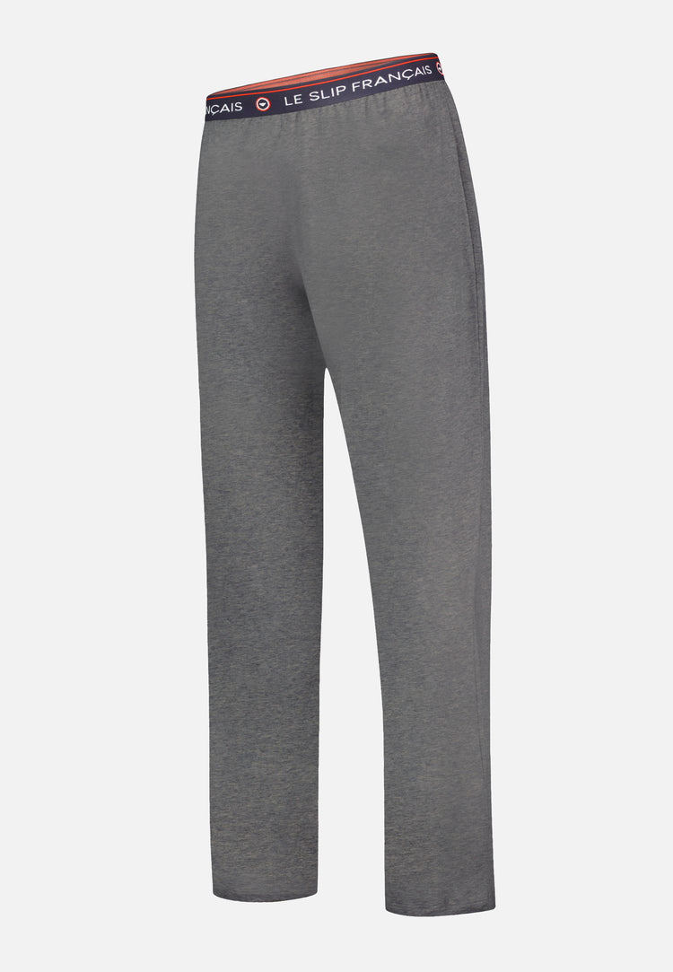 Bas de pyjama en coton - Indomptable Gris Anthracite - Le Slip Français - 5