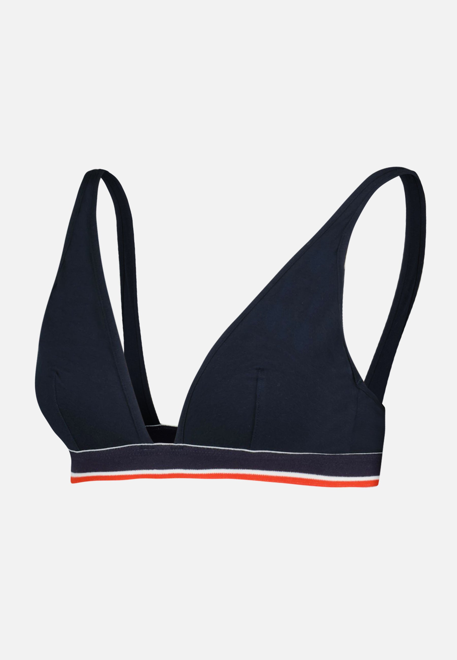 Soutien-gorge foulard en coton - Angèle Marine