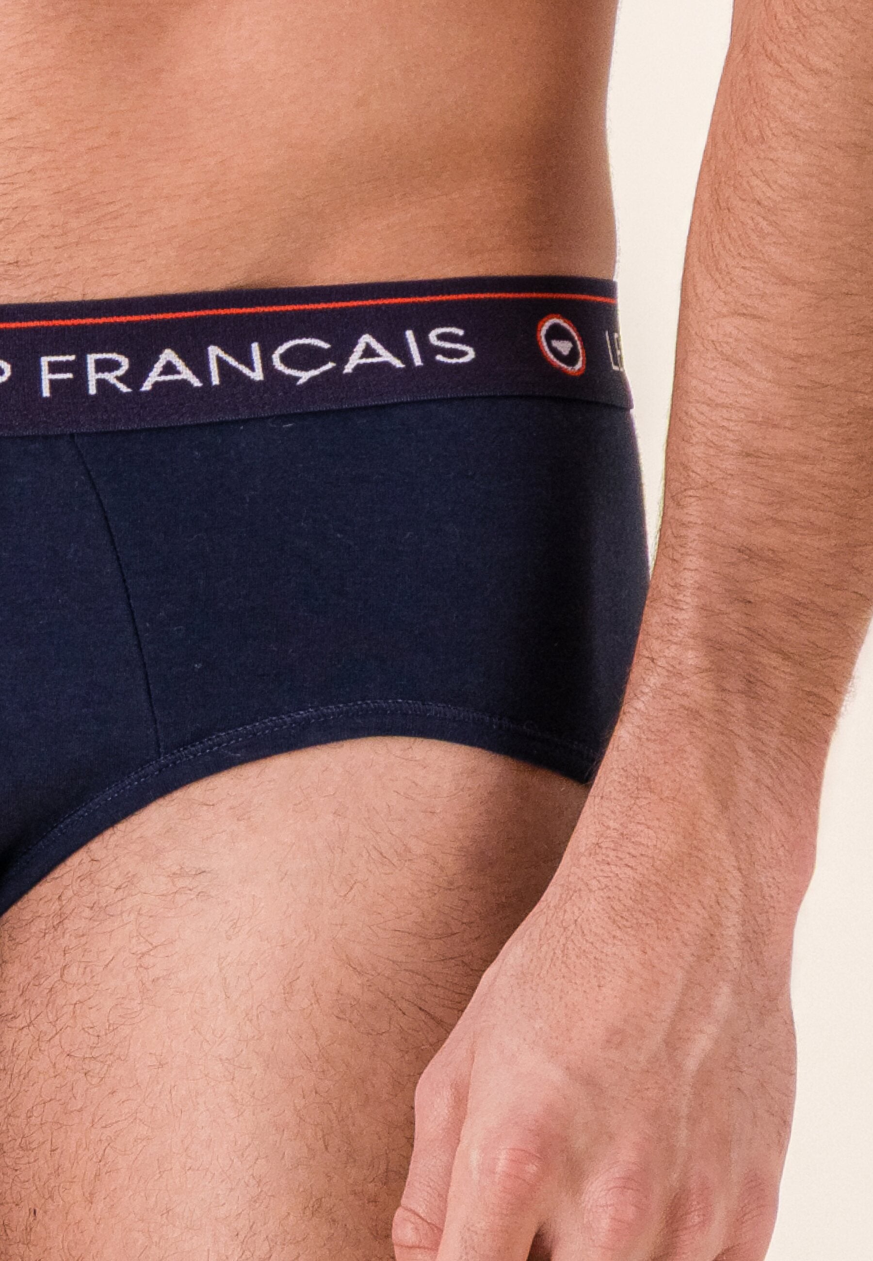 Slip bleu marine en coton - Intrépide Marine