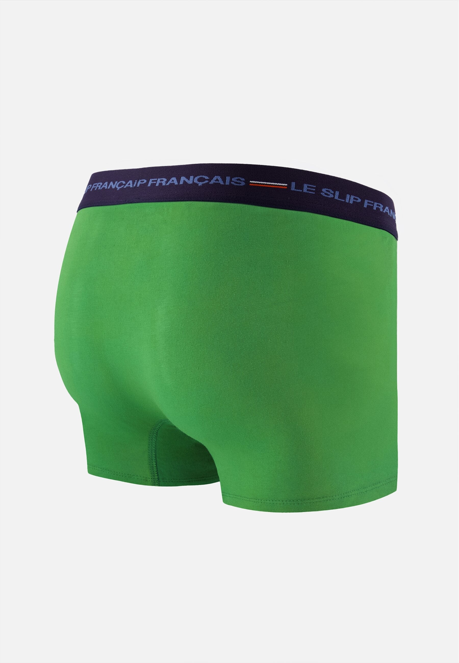 Boxer vert en coton - Redoutable Menthe Verte