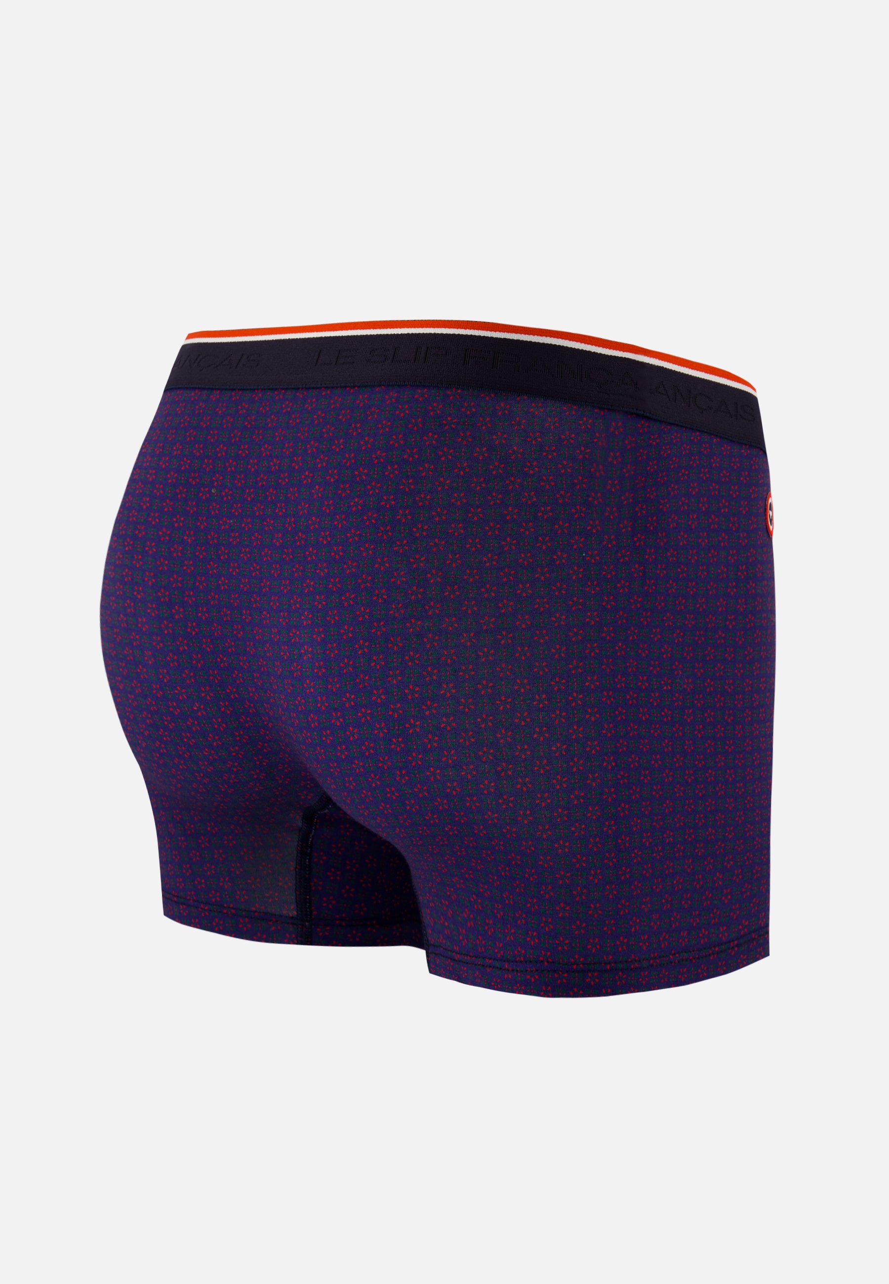 Boxer imprimé indigo en coton - Marius Kdo Indigo