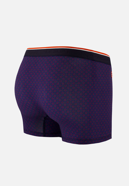 Boxer imprimé indigo en coton - Marius Kdo Indigo