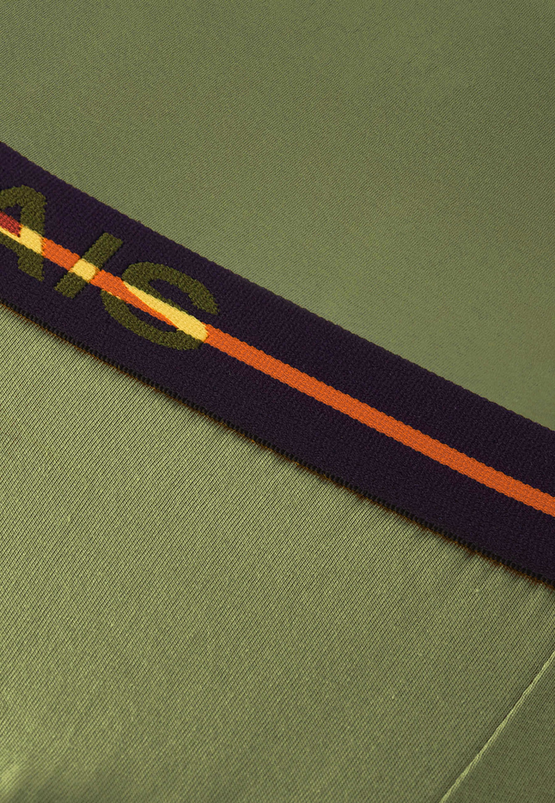 Boxer long vert en coton - Redoutable Long Kaki Veronese