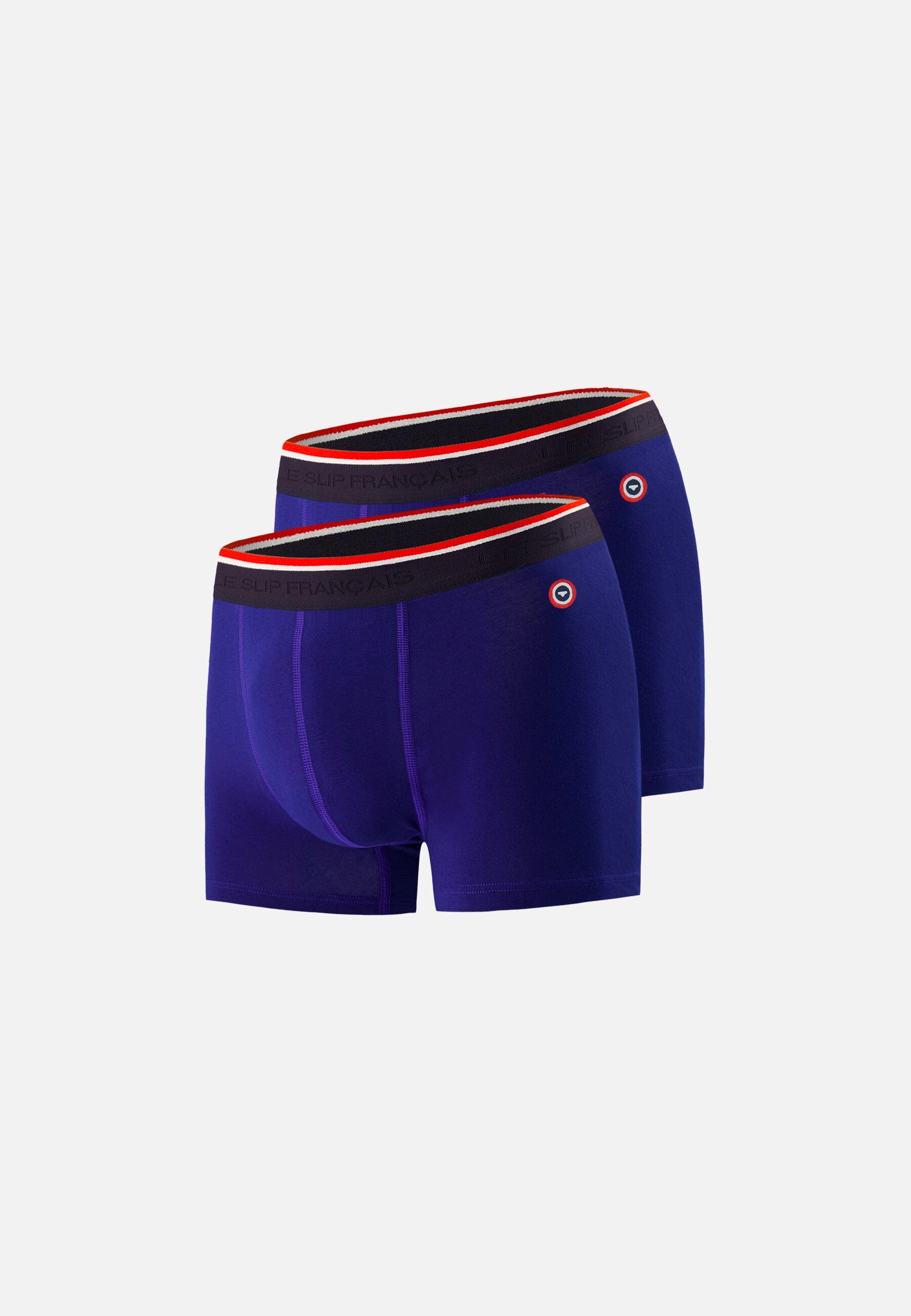Lot de 2 boxers en coton - Boxers Bleu