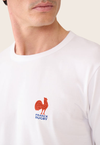Ensemble pyjama haut et short bleu marine XV De France - Pyjama Haut Manches Courtes Formidable Et Bas De Pyjama Court Zouzou Marine XV De France