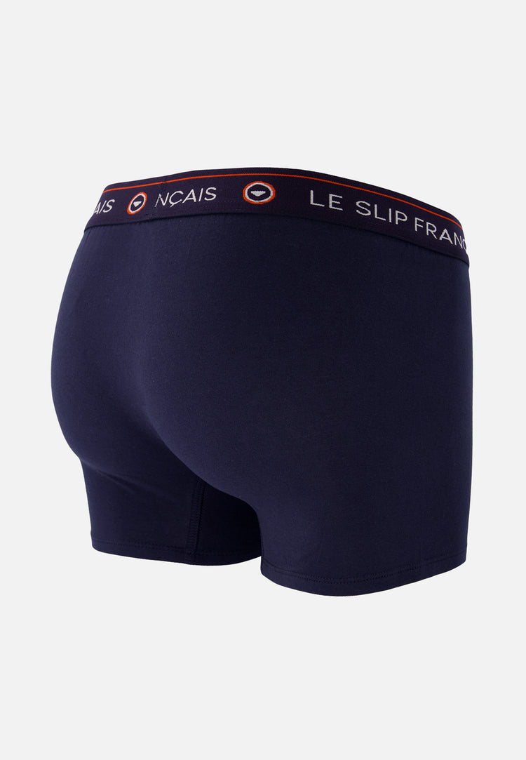 Lot de 7 boxers en coton - Semainier Boxer Redoutable Marine - Le Slip Français - 7