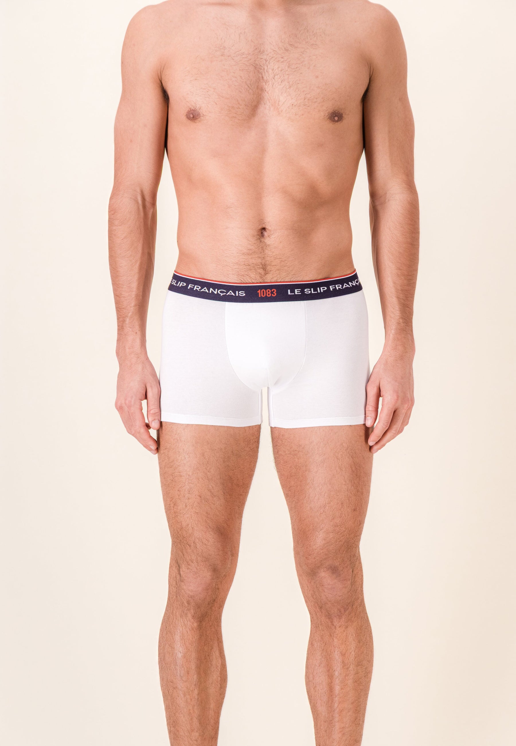 Boxer blanc en coton bio - Redoutable Blanc - Collab 1083