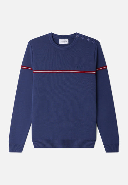Men's Sweater - Francois Navy Blue Christmas
