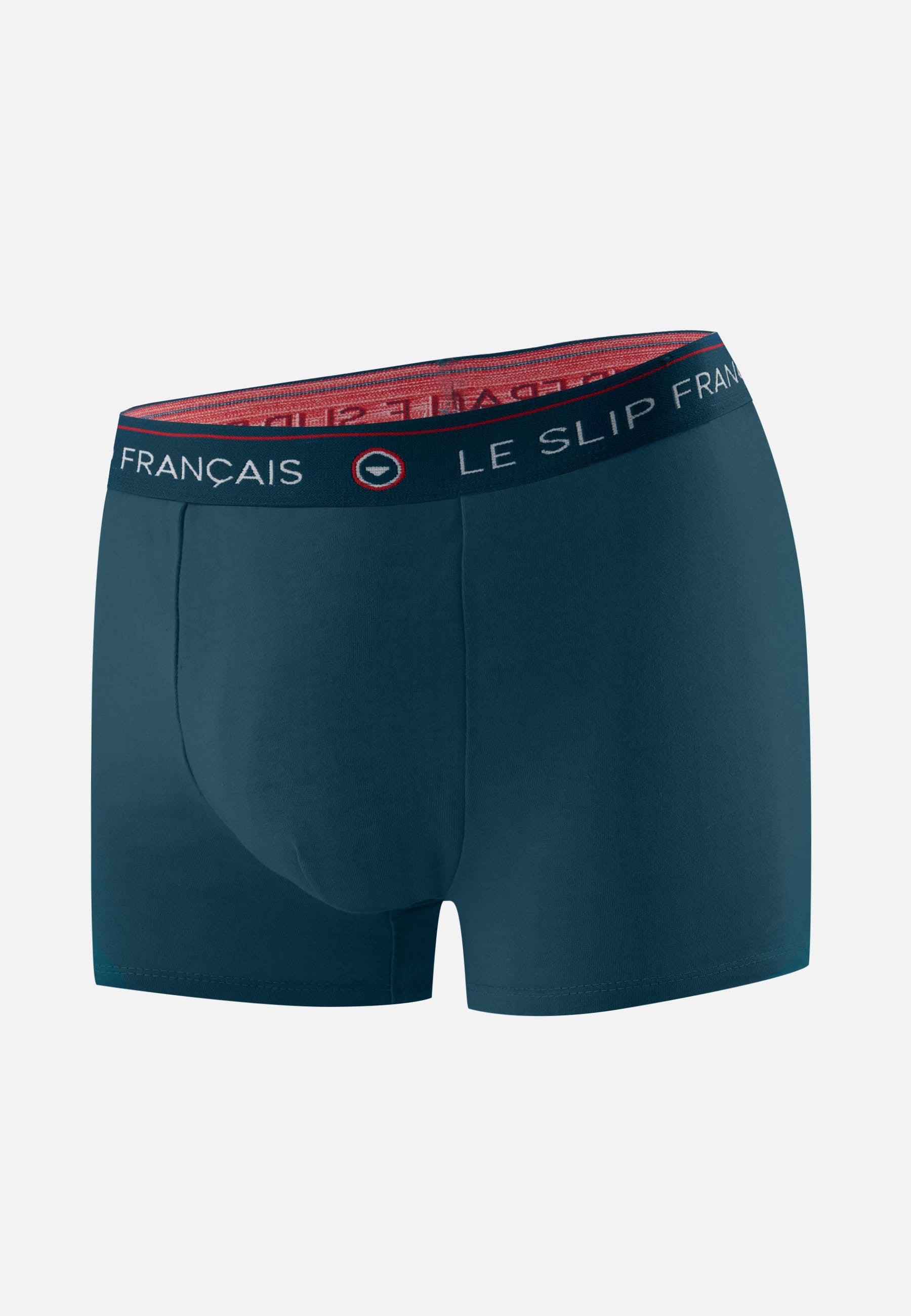 Boxer bleu en coton - Redoutable Bleu Canard