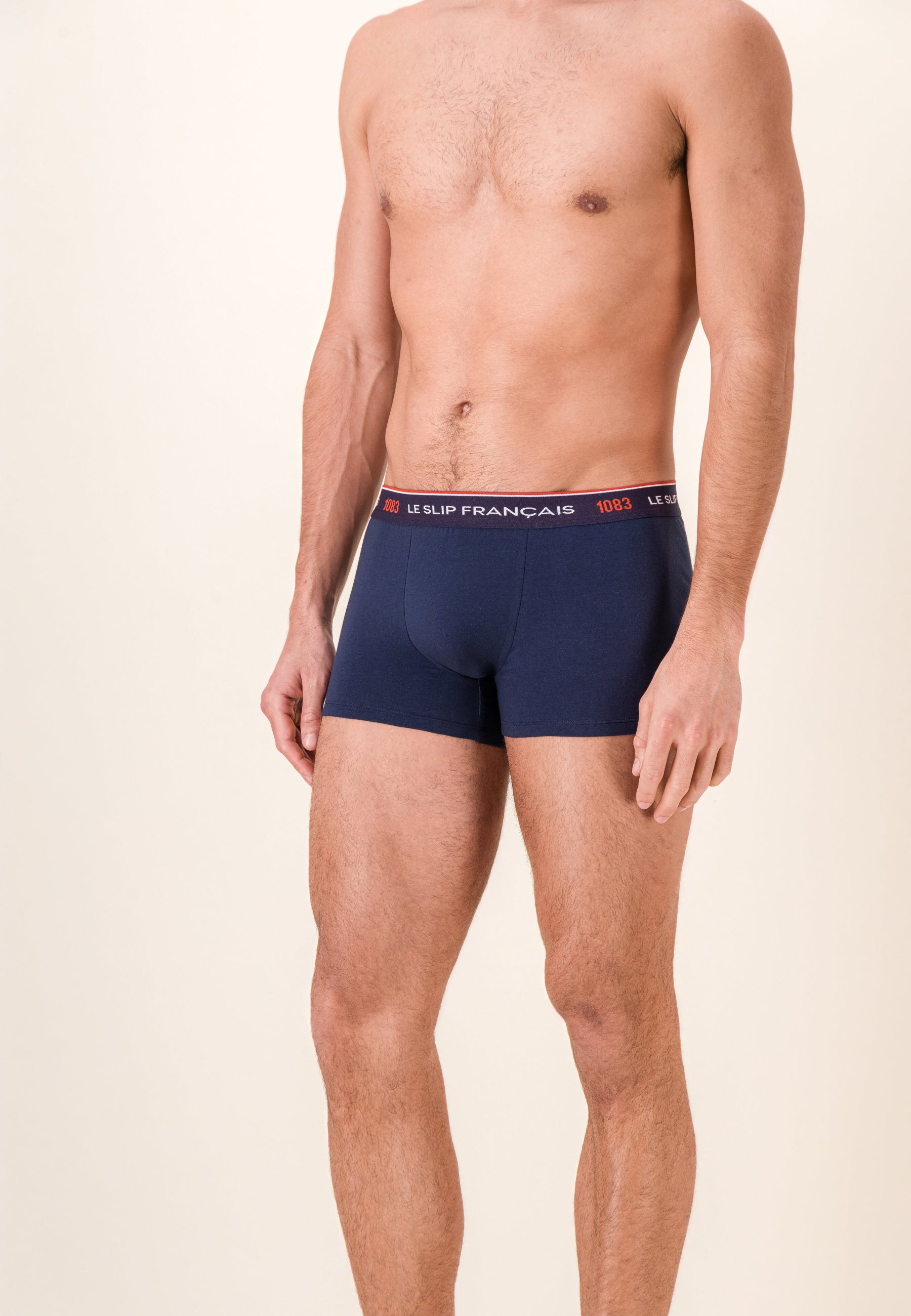 Boxer bleu marine en coton bio - Redoutable Marine - Collab 1083