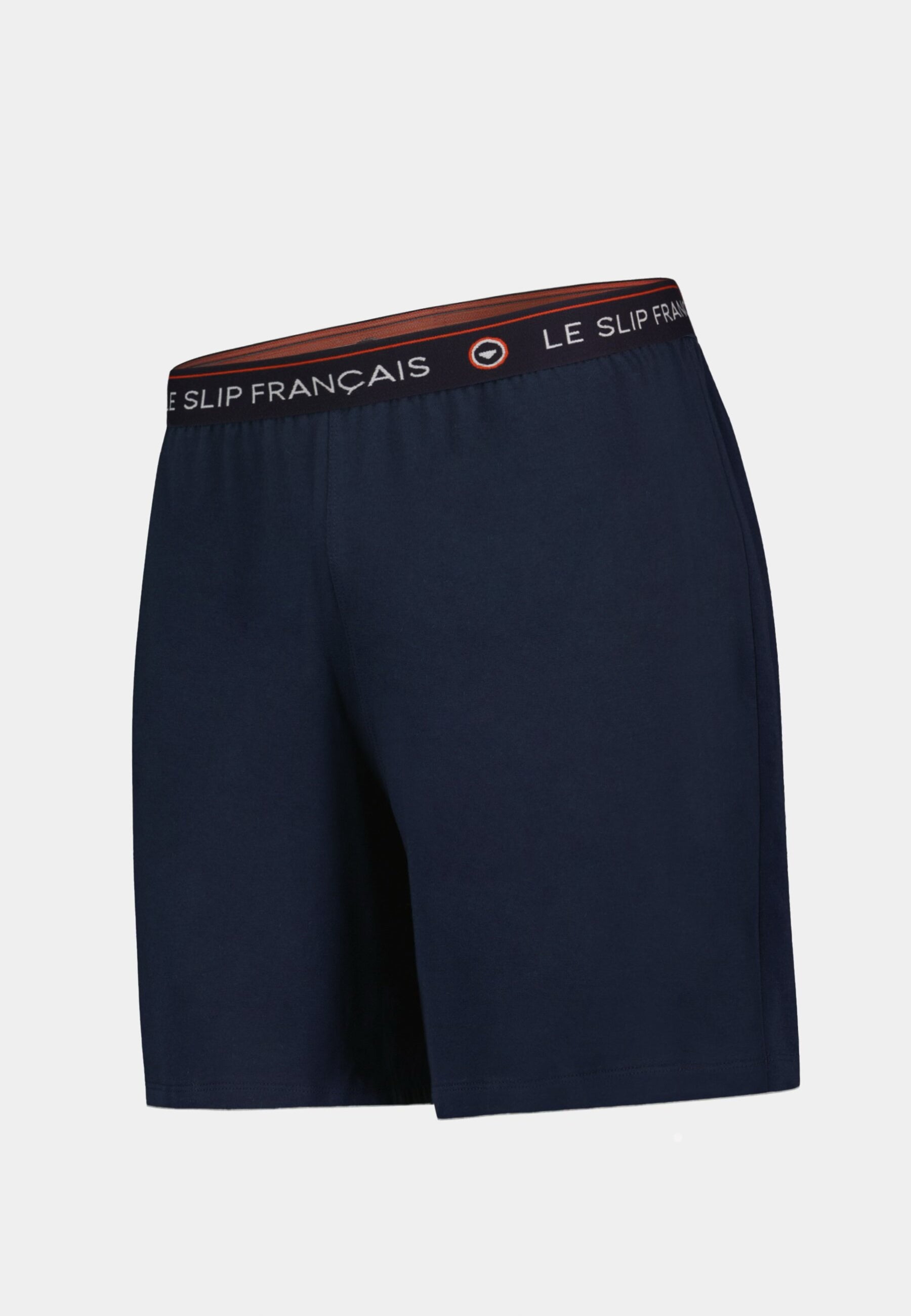 Bas de pyjama court bleu marine en coton - Invincible Marine