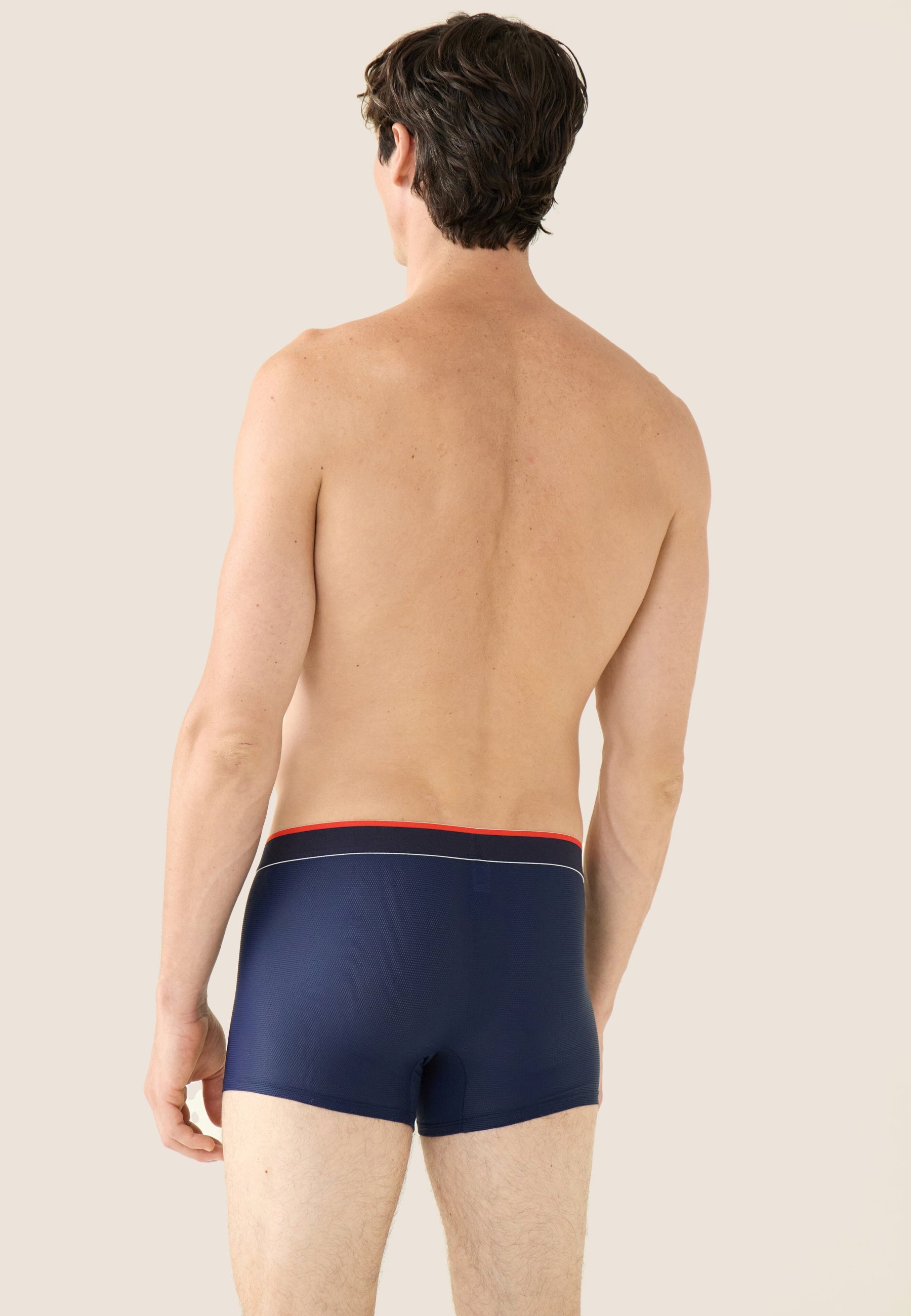 Lot de 2 boxers marine de sport - Courageux Marine