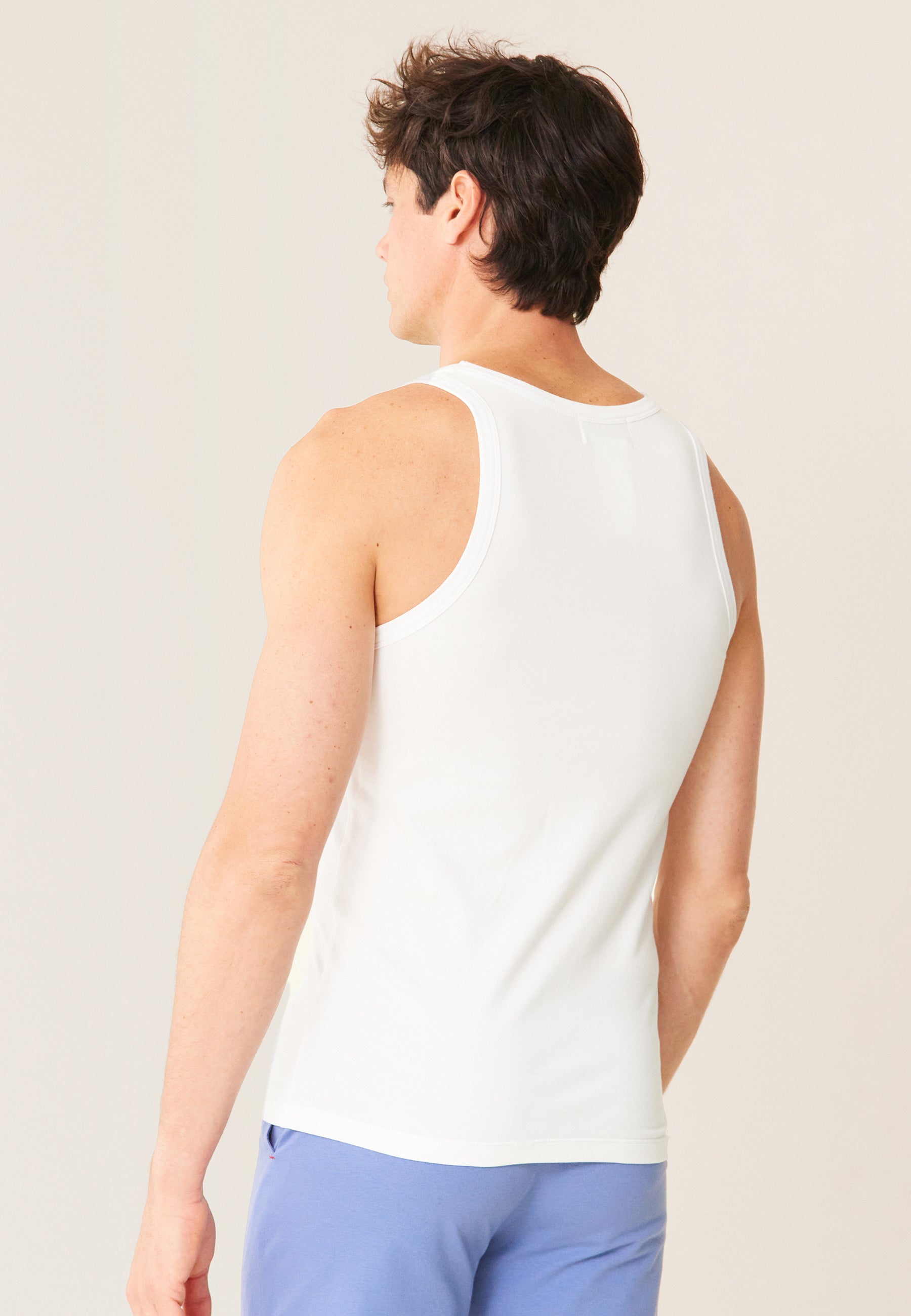 Débardeur en coton - Edgar Blanc - Le Slip Français -  2