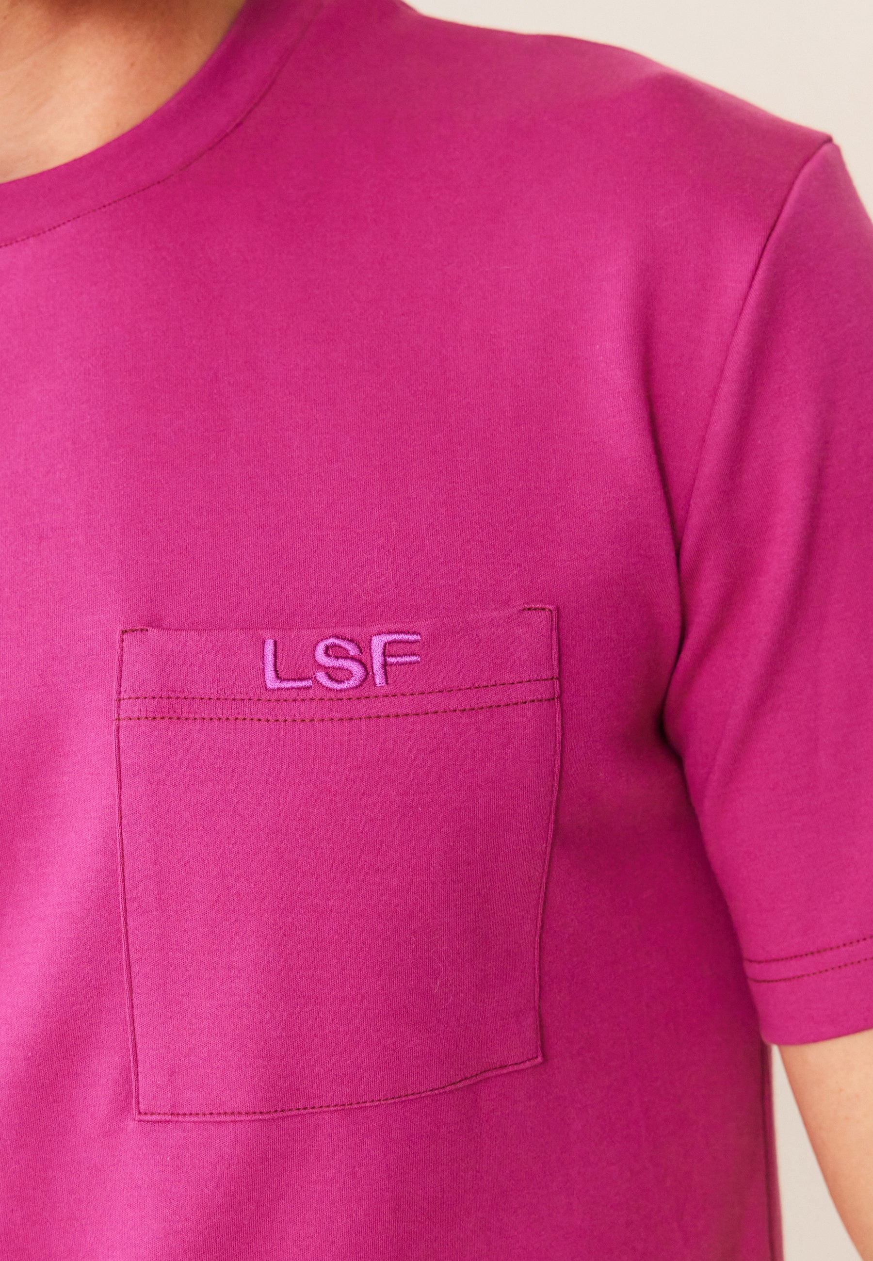 Men's cotton T-shirt - Sasha Betterave