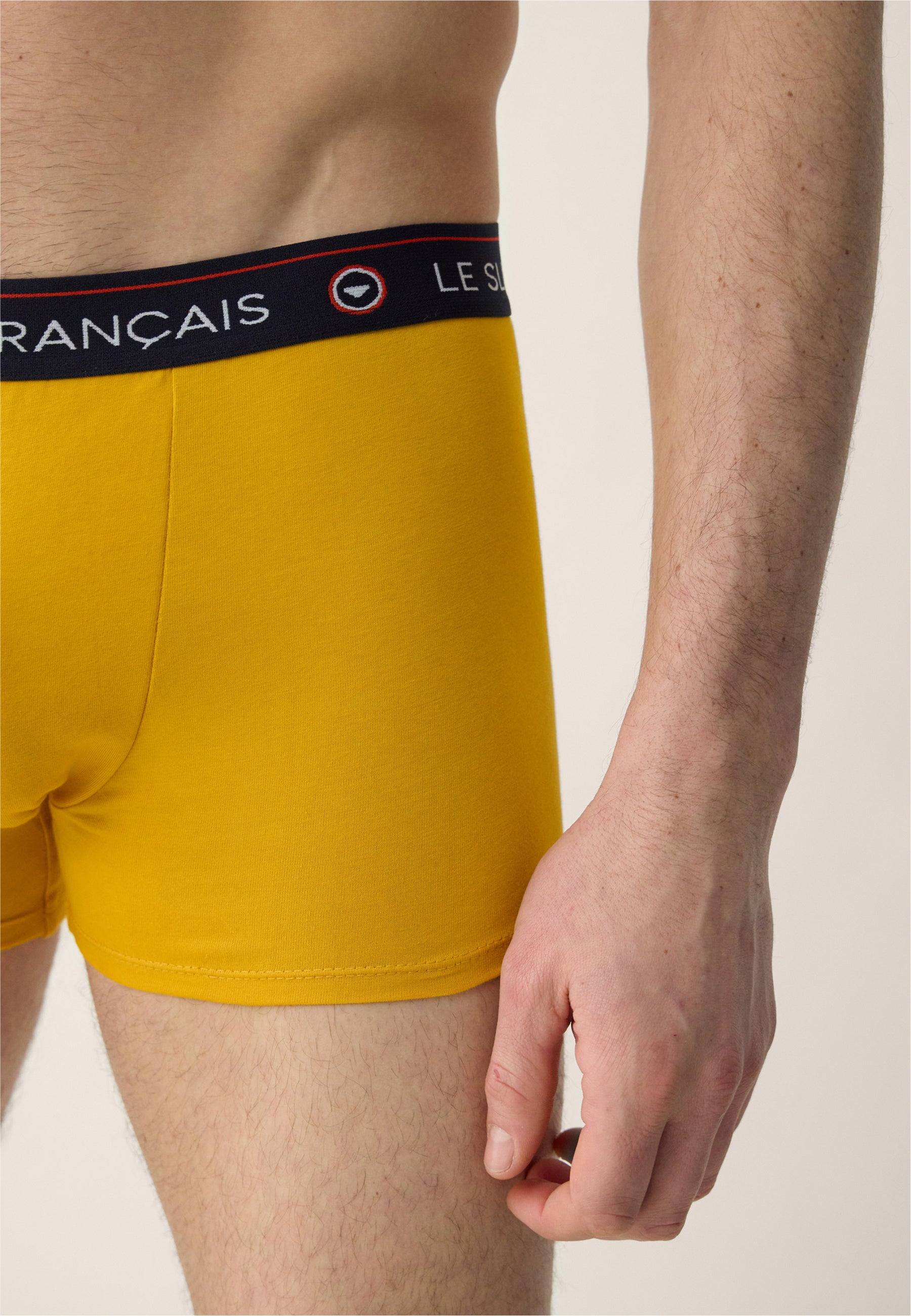 Boxer orange en coton - Redoutable Moutarde