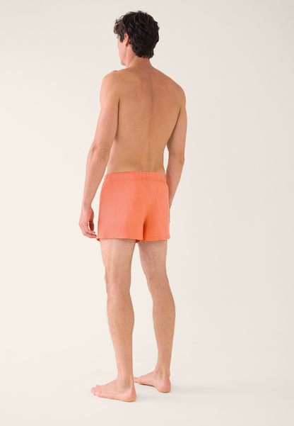 Caleçon rose en jersey de coton - Fredo Rose Pêche
