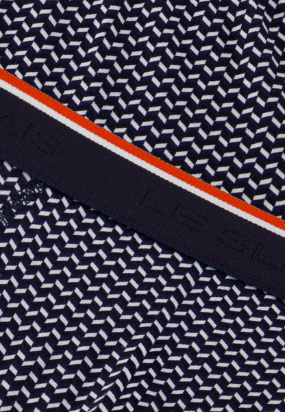 Slip marinière bleu en coton - Terrible Chevron