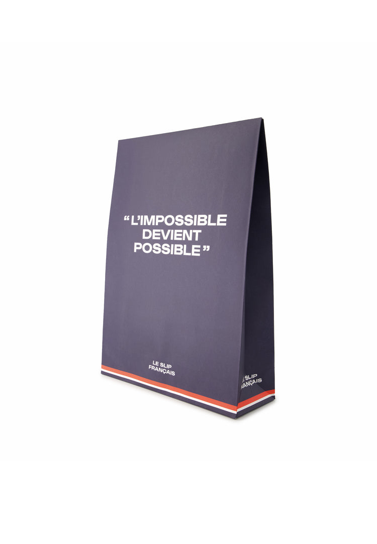 Medium Blue Gift Bag - Le Slip Français - 1