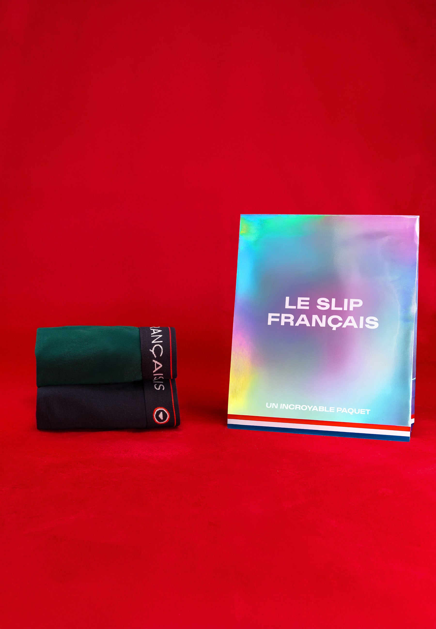 Lot de 2 culottes en coton - Culottes Rieuses Marine Vert Sapin