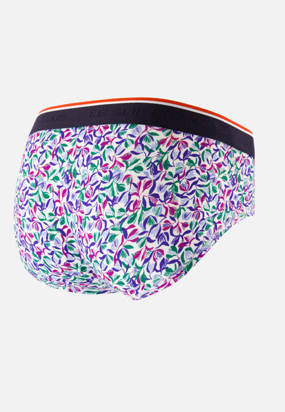 Slip en coton - Terrible Tulipe Purple