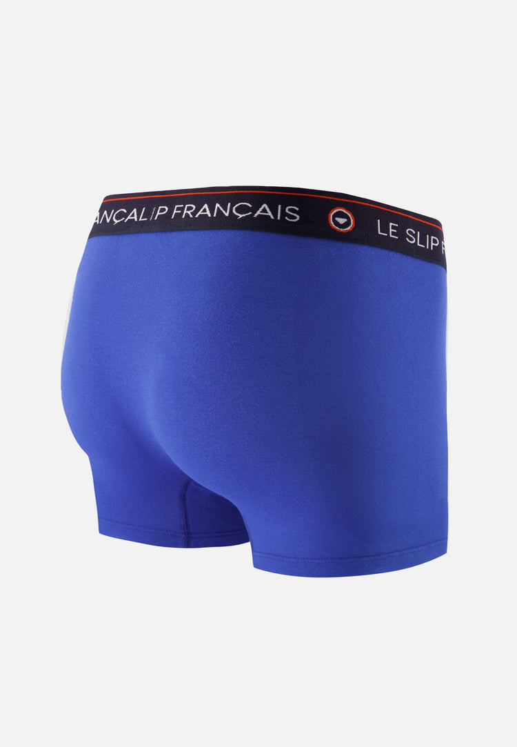 Boxer en coton - Redoutable Bleu Eblouissant - Le Slip Français - 8