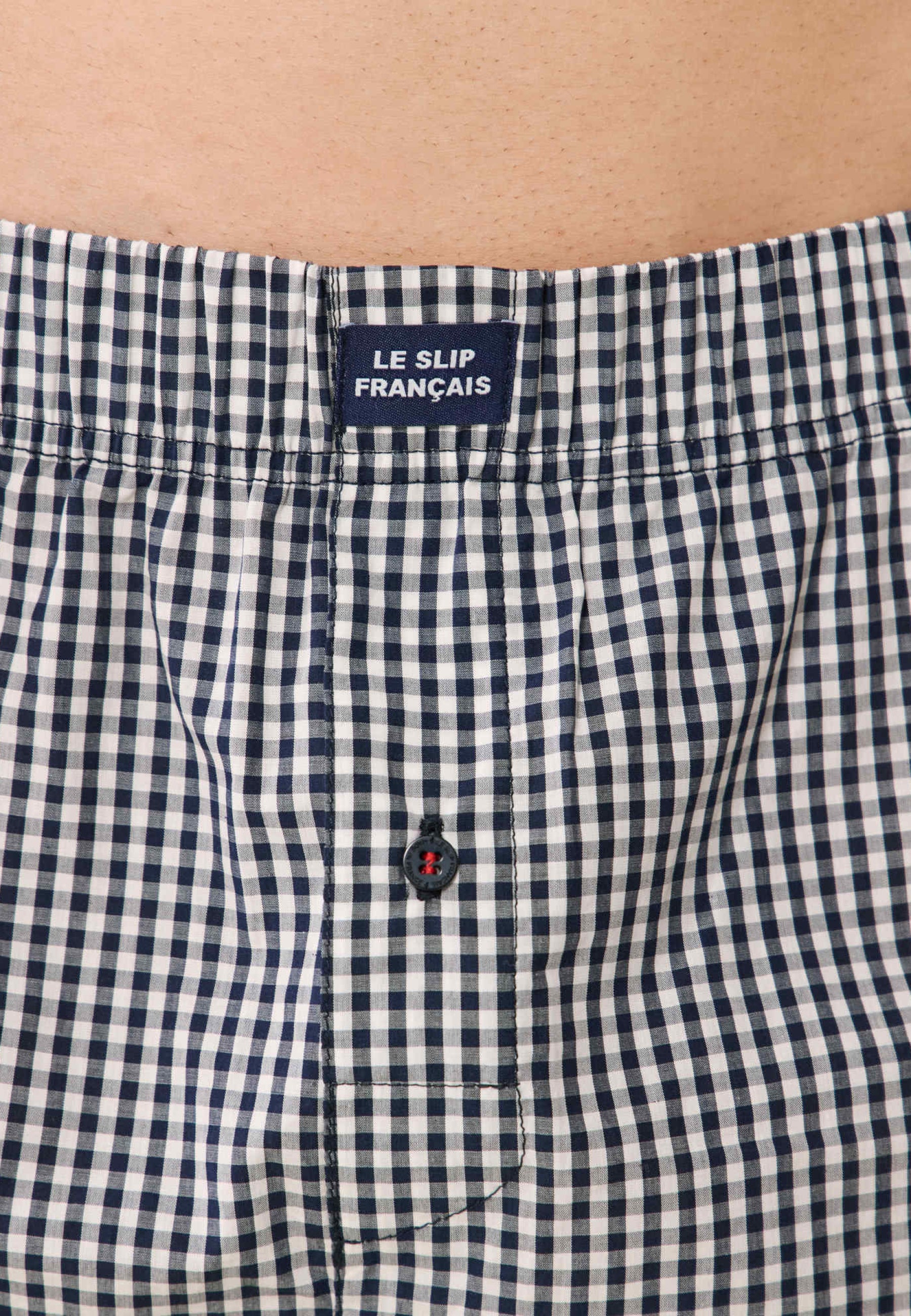 Cotton boxer shorts - Jacques Vichy Marine