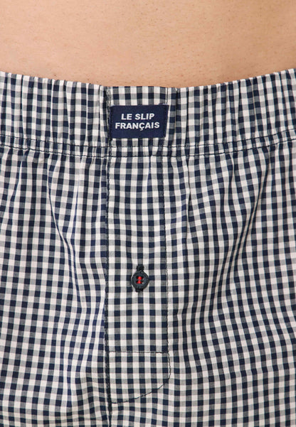 Cotton boxer shorts - Jacques Vichy Marine