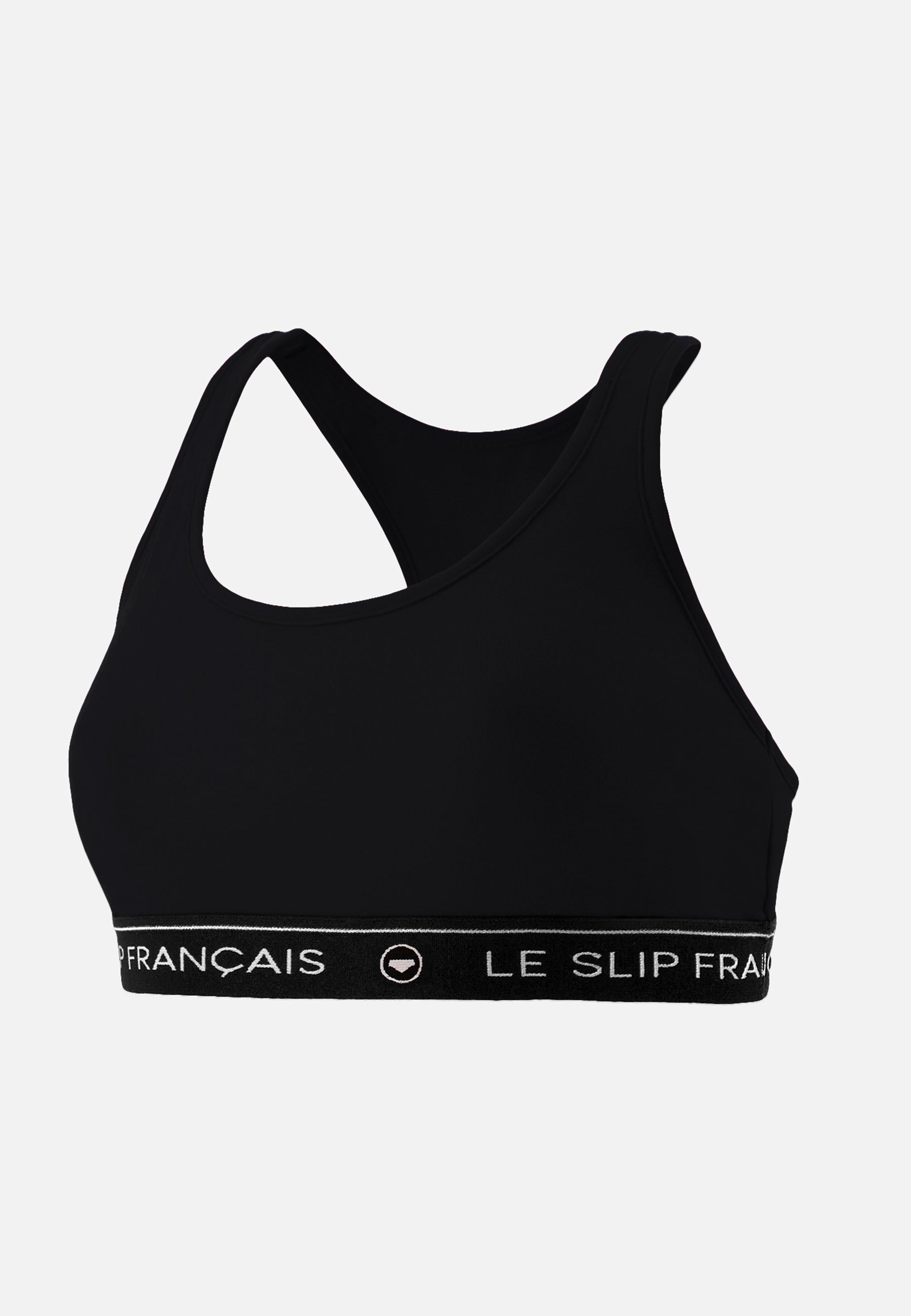 Brassière femme noire en coton - Tapageuse Noir - broderie